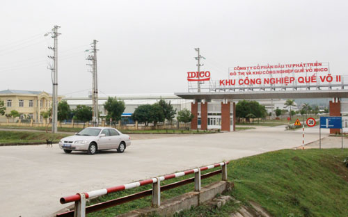 Kết quả hình ảnh cho KCN Quế Võ 2