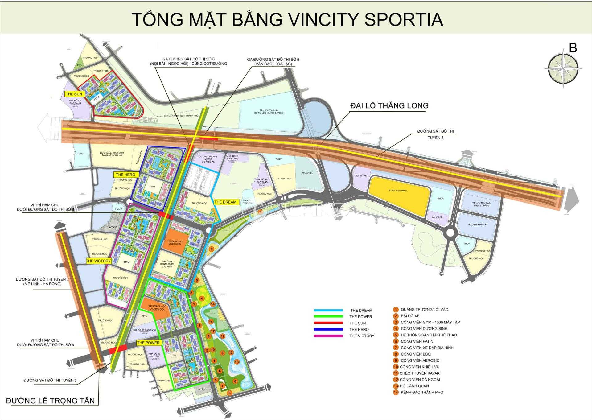 Khu Đô Thị Vincity Sportia - Nam Từ Liêm - Hà Nội